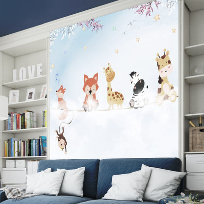 Kids Room Wallpaper Self- Adhesive for Bedroom