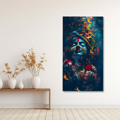 Lord Krishna Painting | Canvas Painting Frame