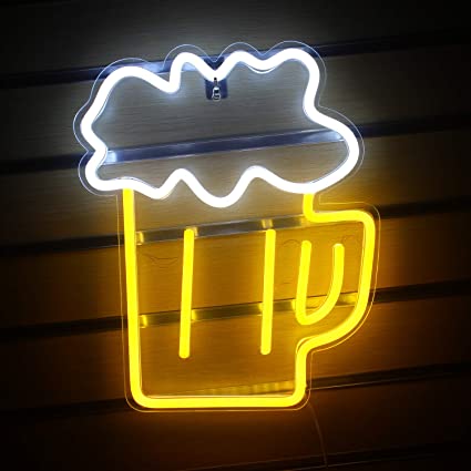  Neon Light Sign Beer Mug | Custom Neon Sign | LED Neon Lights