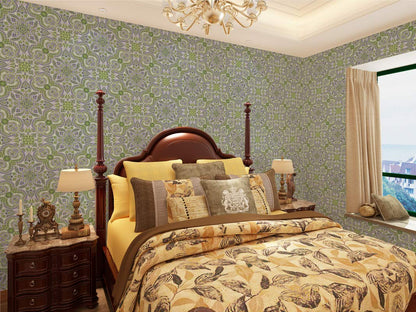3D Modern Design Wallpaper, use as Wall Covering for Living Room, Living Room, Walls Grey Color Wallpaper (Roll 57 sq ft)