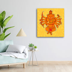 Beautiful Lord Ganesha Wall Painting Frame for Living Room Wall Decors