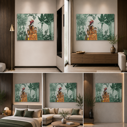 Radha Krishna Painting | Canvas Painting Frame