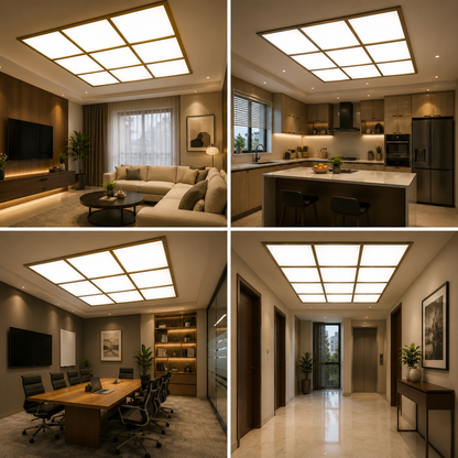 LED Fabric Light Boxes | Large Backlit Ceiling Panels for Offices & Commercial Interiors