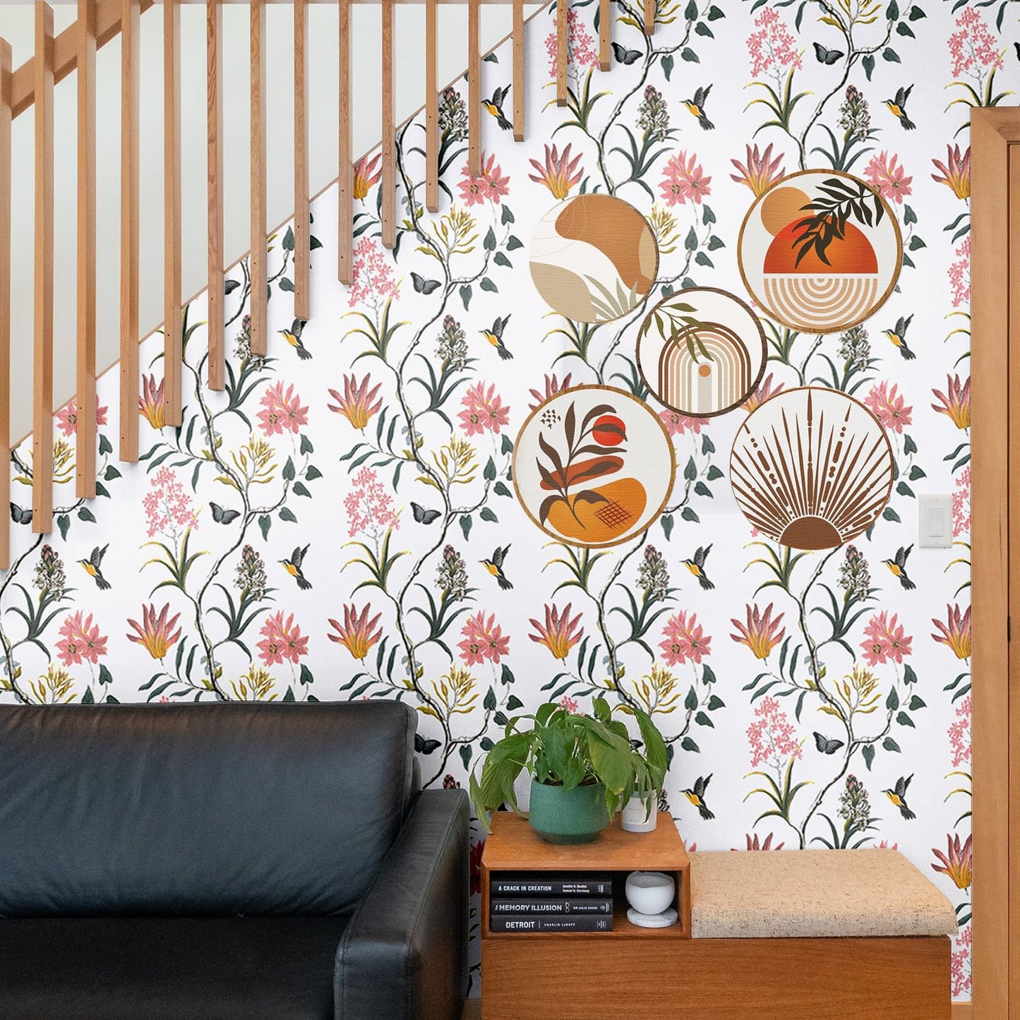 Peel and Stick Wallpaper, Self Adhesive DIY Wall Sticker for Bedroom Hall Living Room Kitchen Home & Office, PVC Coated & Waterproof Surface Scratch Resistant – 45 x 300cm