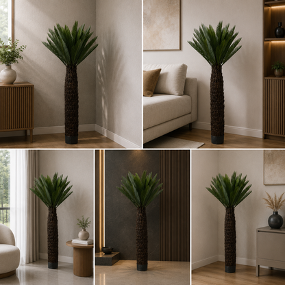 Artificial Cycas Tree – Faux Sako Plant for Home & Office Decor 135 cm
