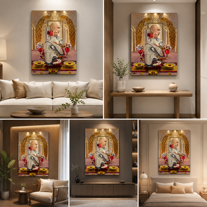 Guru ji Swaroop Photo Frame for Wall Decor
