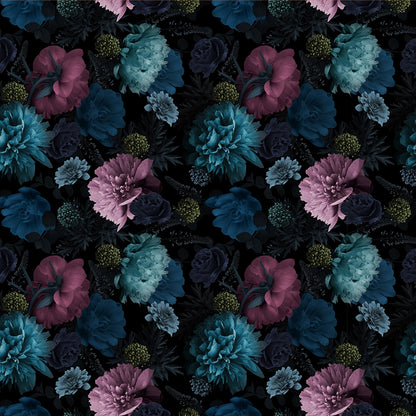 Premium Artistic Floral Art Wallpaper Self Adhesive