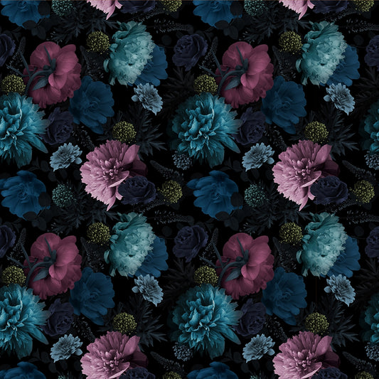 Premium Artistic Floral Art Wallpaper Self Adhesive