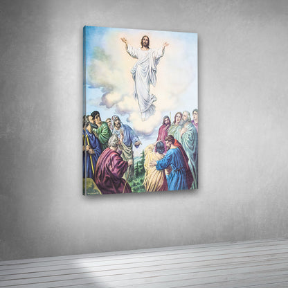 Christian spiritual painting canvas print for contemporary interiors