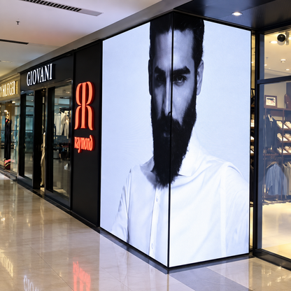 Curved LED Video Wall Display | Panoramic Digital Screen for Bars & Restaurants