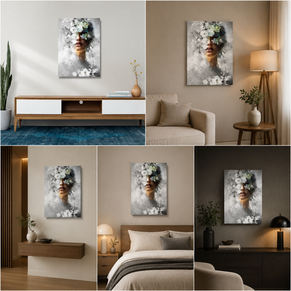 Canvas Painting Frame The Princess for Wall Decor | Canvas Painting Frame