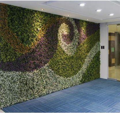 Premium Artificial Bamboo Style Green Wall Panel 50X50CM | Decorative Vertical Garden for Homes, Balconies, Offices & Commercial Spaces