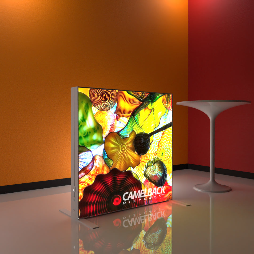 Slim LED Backlit Advertising Lightbox Display | Premium LED Signage Panel for Retail, Showroom & Branding