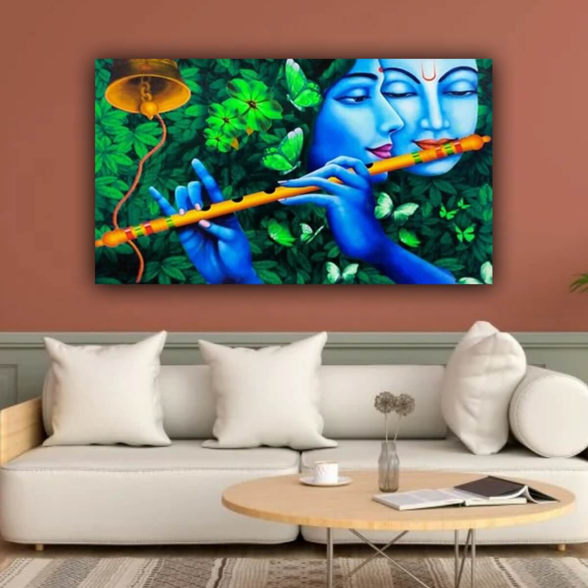 Radha Krishna Painting for Wall Decor Home
