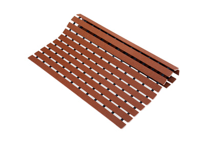 Non-Slip Shower Mat for Bathrooms, Laundry Room (Brown)