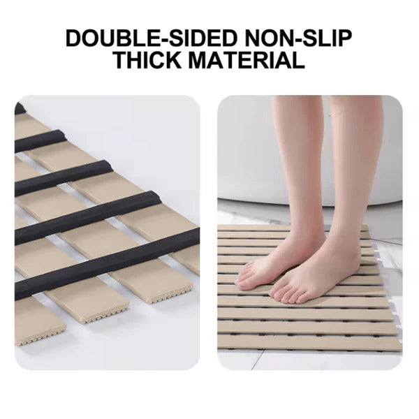 Stay Safe with Our Non-Slip Silicone PVC Bath Mat (2ft x 16.5ft)