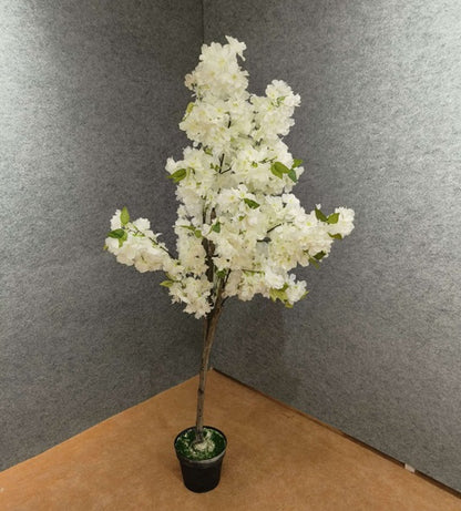 Artificial Cherry Blossom Plants | Trees for Home Decoration | Living Room | Office