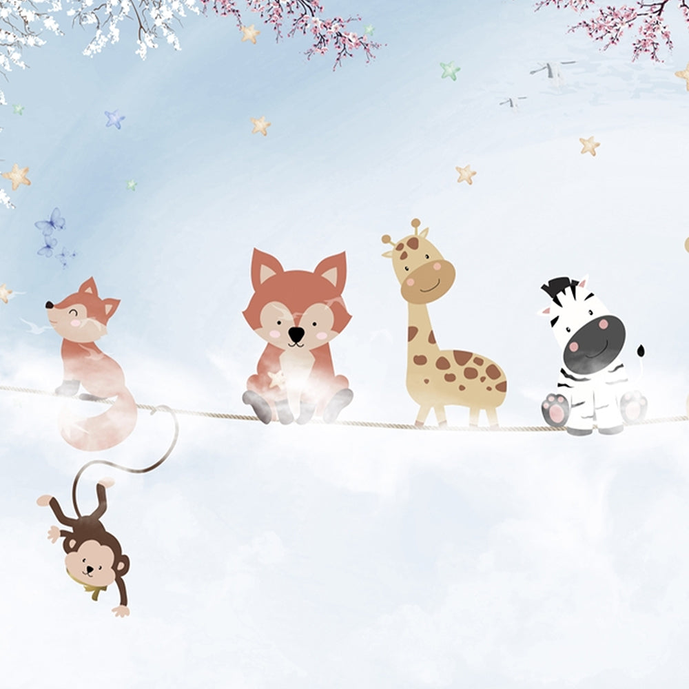 Kids Room Wallpaper Self- Adhesive for Bedroom