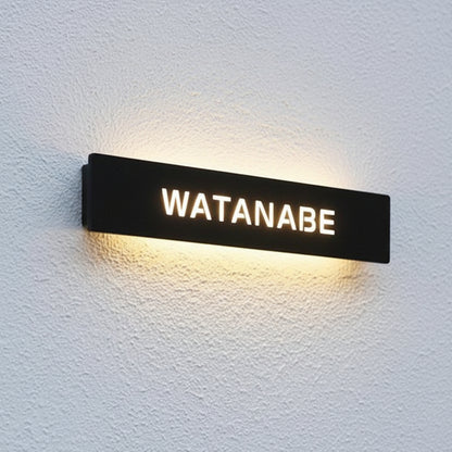 Luxury Backlit LED Letter Sign | Premium Halo Lit Wall Logo Signage for Office, Retail & Showroom Branding