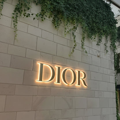 Backlit LED Letter Sign | Premium Halo Lit 3D Wall Logo Signage for Retail & Showroom Branding