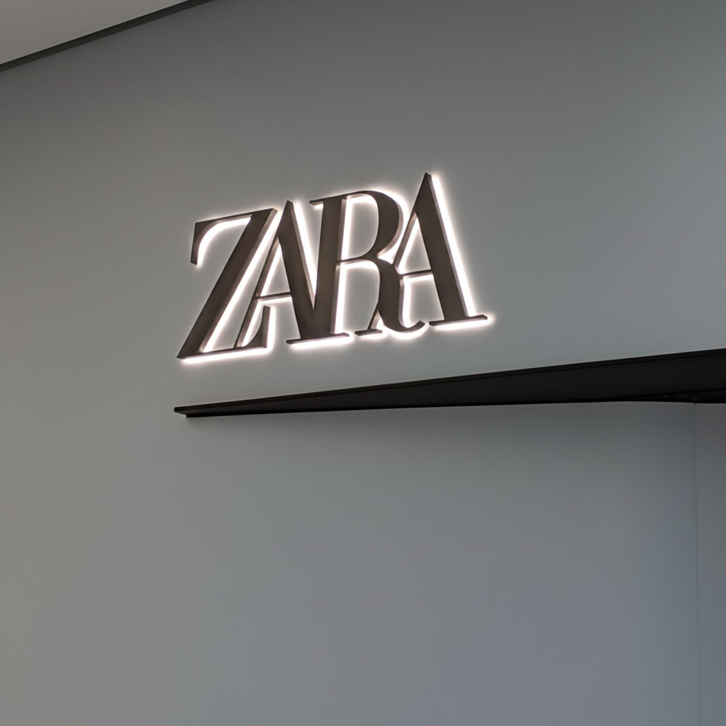 Hotels Backlit LED Letter Sign | Luxury Halo Lit 3D Wall Logo Signage for Hotel & Hospitality Branding