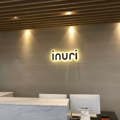 Style LED Script Sign | Custom White Neon Style Cursive LED Sign for Retail & Store Branding