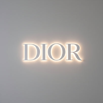Backlit LED Logo Sign | Custom Halo Lit 3D Wall Branding Signage for Office, Reception & Corporate Interiors