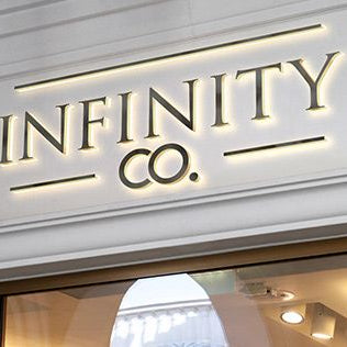 Style Backlit LED Letter Sign | Premium Halo Lit 3D Wall Logo Signage for Retail & Showroom Branding