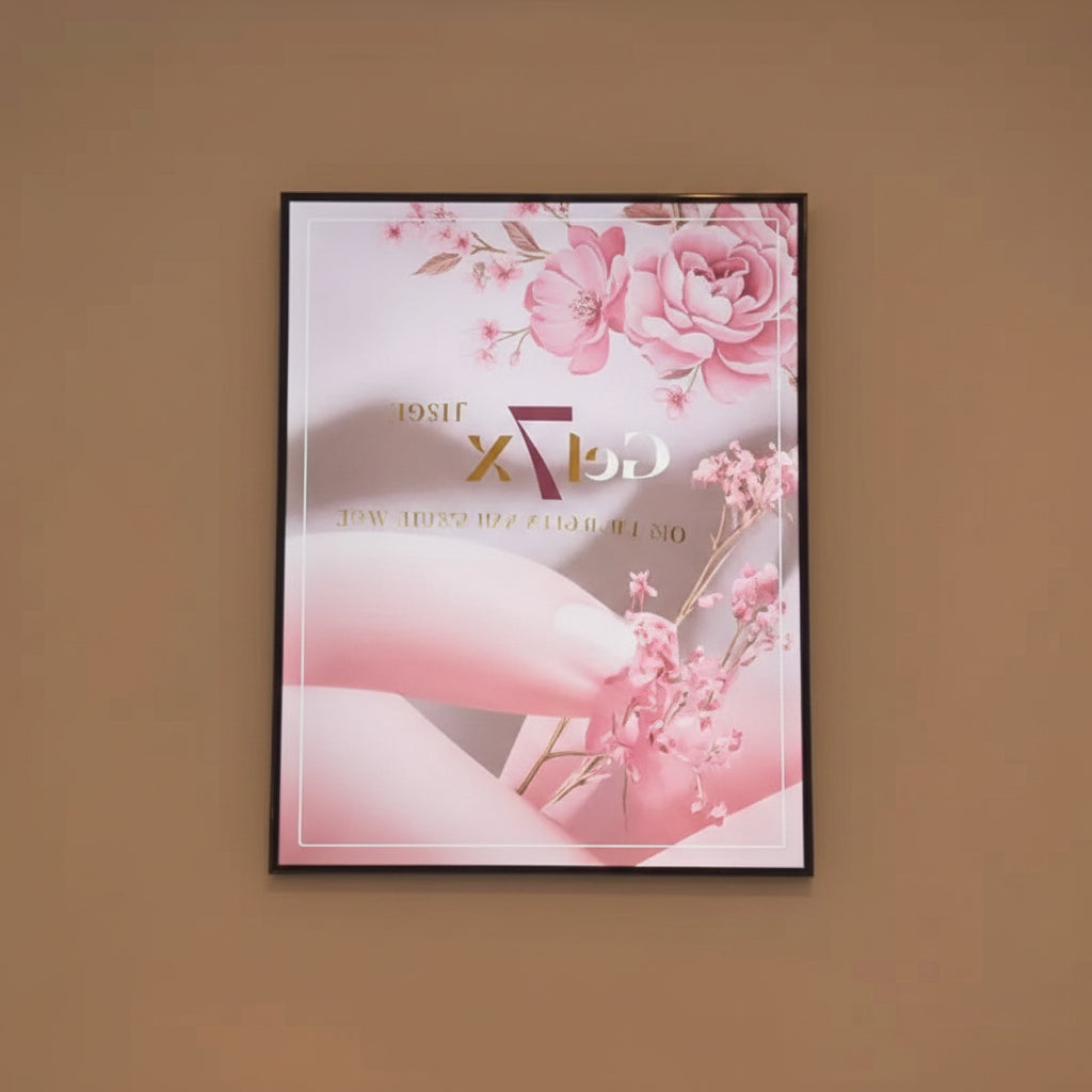 LED Menu Board Adjustable Paper | Changeable Illuminated Display for Retail & Promotions