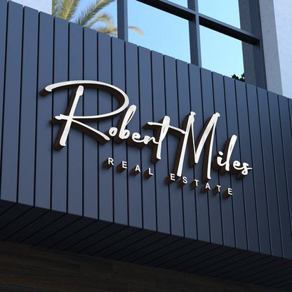 Premium 3D Acrylic LED Sign Board for Fashion Store Branding & Retail Shop Exterior Signage