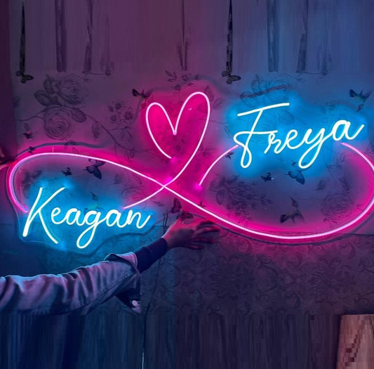 Couples Name Neon sign | Custom Neon Sign