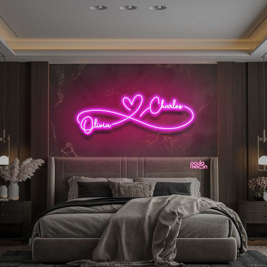 Customized Couples Name Neon sign | Custom Neon Sign