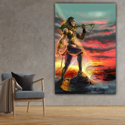 Lord Hanuman Canvas Painting home decoration