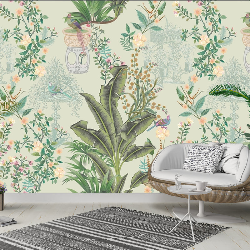 Premium Floral Wallpaper for Living Room