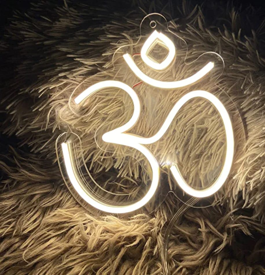 Neon Light Sign OM | Custom Neon Sign | LED Neon Lights