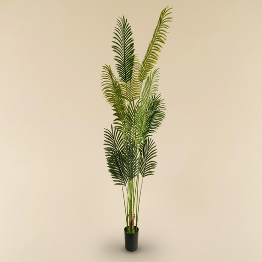 Premium Artificial Areca Palm Tree Indoor Decorative Plant for Home Office Hotel Reception Décor