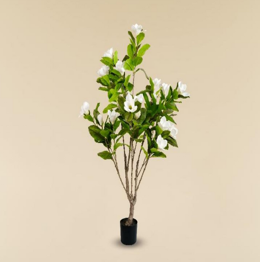 Premium Artificial Green Leaf Magnolia Tree for Home Office Hotel Interior Décor