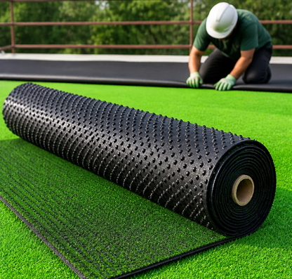 Premium Artificial Grass Carpet Roll for Balcony, Garden & Outdoor Flooring (25 MM)