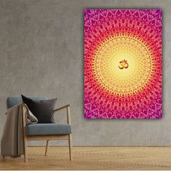 OM Abstract Paintings for Bedroom Drawing Room
