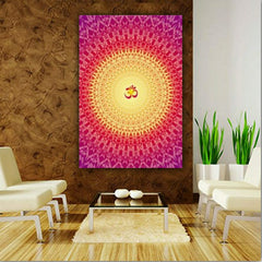 OM Abstract Paintings for Bedroom Drawing Room