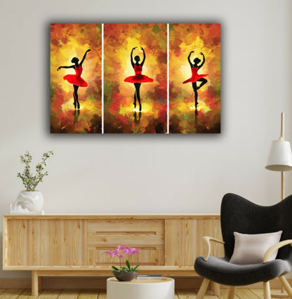 Beautiful Canvas Painting A Dancing Girl Wall Painting Frame