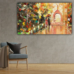 Canvas Painting Landscape Wall Painting Frame for Living Room 