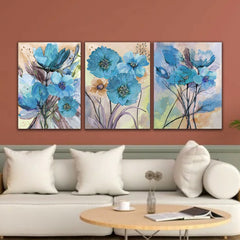 Canvas Painting Flower Art Frame for Living Room Wall Decors