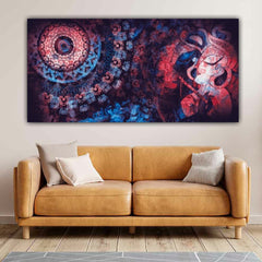 Abstract Canvas Painting Wall Frame for Living Room Wall Decoration A Sea Landscape | Wall Painting frame