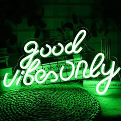 Good Vibes Only Led Neon Lights Sign