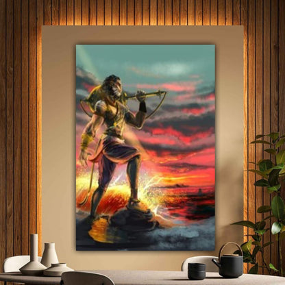 Lord Hanuman Canvas Painting home decoration