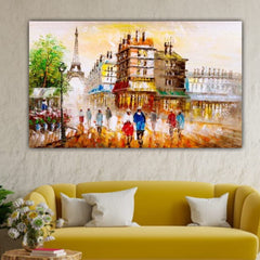 Beautiful Canvas Painting Landscape Frame for Living Room Wall Decoration