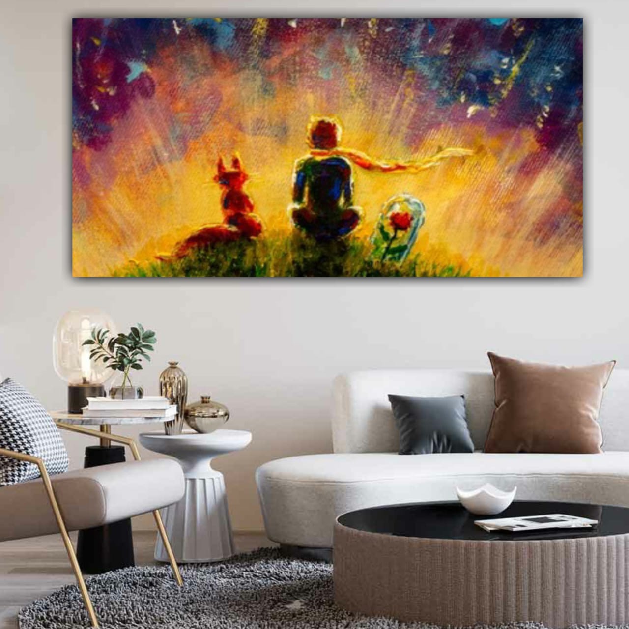 Canvas Painting Frame for Wall Decoration | Big Size Large Painting