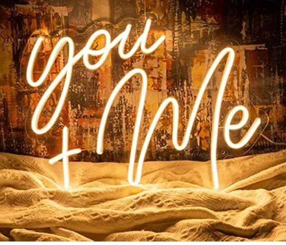 You Plus me Led Neon Lights Sign