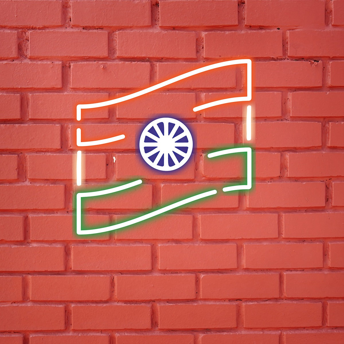  Led Neon Light Sign Indian Flag | Custom Neon Sign 
